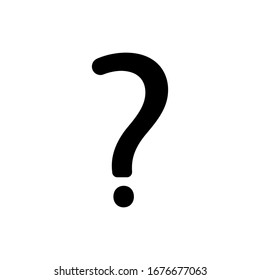 Basic design of question mark icon vector