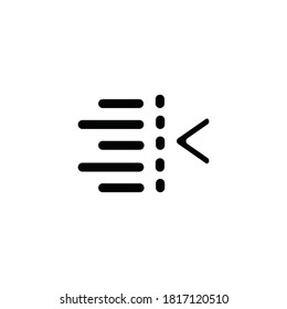 basic editing tools alignment icon