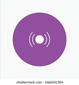 Basic, Essential, Signal, Ui, Ux. Vector Icon Template background