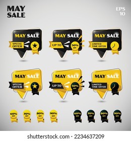 Basic Form of Chat May Sale, Sale tags collection