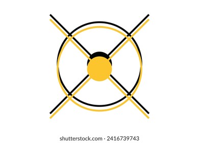 Basic Graphic Decoration Sticker Design