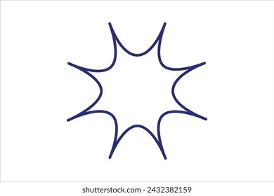 Basic Graphic Decoration Sticker Design
