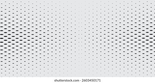 Basic halftone dots effect in black and white color. Halftone effect. Dot halftone. Black white halftone technology. Background with monochrome dotted texture.