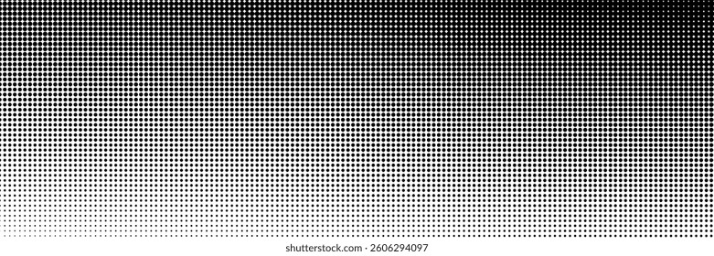 Basic halftone dots effect in black and white color. Halftone effect. Dot halftone. Black white halftone. MODERN