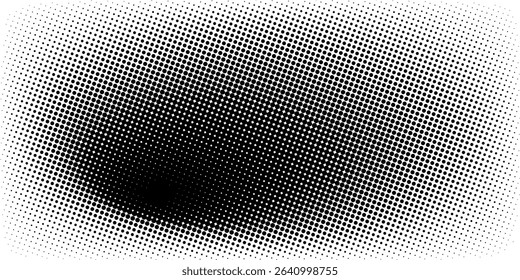 Basic halftone dots effect in black and white color. Halftone effect. Dot halftone. Black white halftone. MODERN	