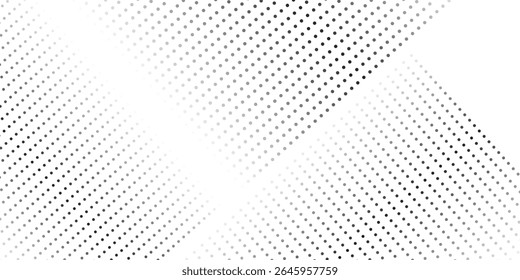 Basic halftone dots effect in black and white color. Halftone effect. Dot halftone. Black white halftone.Background with monochrome dotted texture.