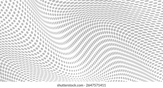 Basic halftone dots effect in black and white color. Halftone effect. Dot halftone. Black white halftone. MODERN