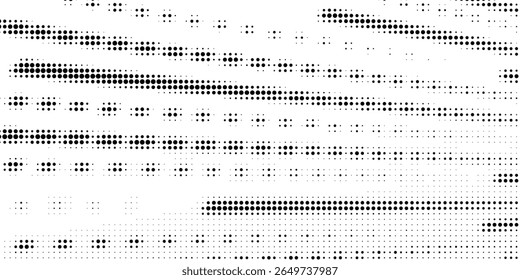 Basic halftone dots effect in black and white color. Halftone effect. Dot halftone. Black white halftone.Background with monochrome dotted texture. Polka dot pattern template.