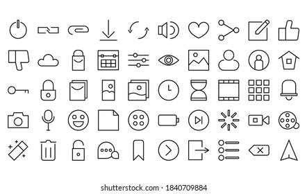Basic Icon Pack. Symbole mit minimalistischem Stil. geeignet für Ihr Projekt.Building Icon Pack. Symbole mit minimalistischem Stil. geeignet für Ihr Projekt.
