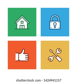 BASIC ICONS AND ILLUSTRATION ICON CONCEPT