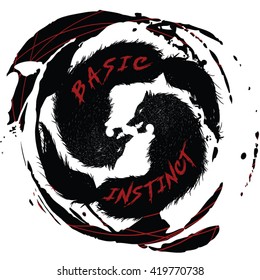 basic instinct tattoo graphic design