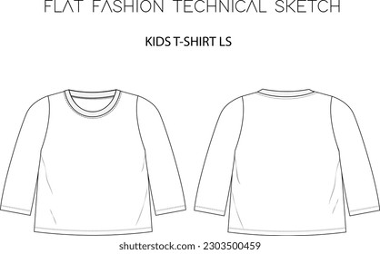 BASIC KIDS T-SHIRT LONG SLEEVES