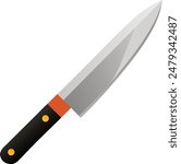 basic kitchen knife icon vector, stylish kitchen knife vector art