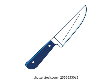 basic kitchen knife icon vector. this is a editable file .