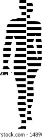 a basic man and woman figure