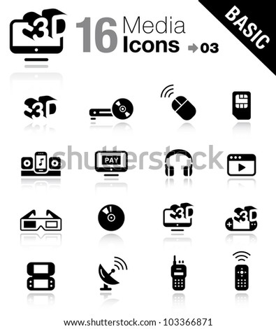 Basic - Media Icons