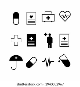 Conjunto de iconos elegantes del vector de estado
