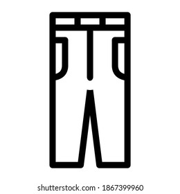Grundlegende Minimalismus-Pants-Symbol