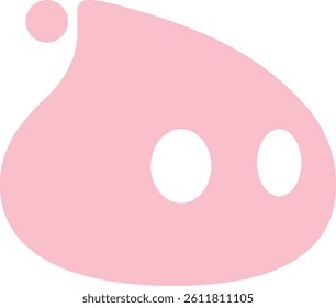 Basic Minimalist Pink Game Slime