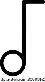 Basic mobile user interface outline style  icons