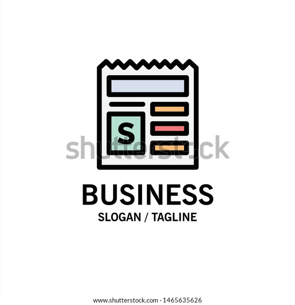 Basic, Money, Document, Bank\
Business Logo Template. Flat Color. Vector Icon Template\
background