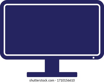 basic monitor solid icon for use beginner  user