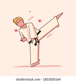 basic movements of kicking in martial arts