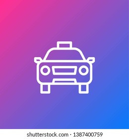 Basic Navigation UI Icon - Transport, Taxi, Cab, Travel, Grab, Car,