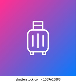 Basic Navigation UI Icon - Travel, Tourist, Baggage, Business Travel, Fly, Belongings