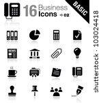 Basic - Office and Business icons