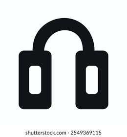a basic  padlock silhouette icon 