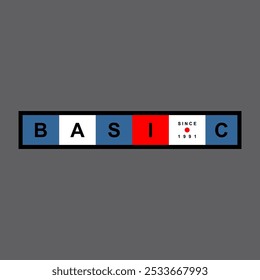 
BASIC PRINT COLORFUL VECTOR ART IDEAL FOR SILK SCREEN PRINTS ON T-SHIRTS AND DIGITAL PRINTING