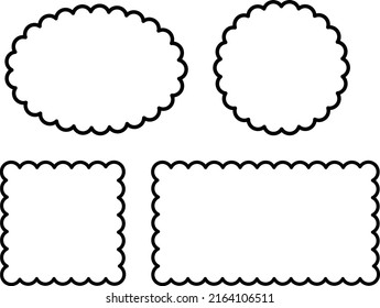 Basic Shapes Frames Circle square Triangle Stars