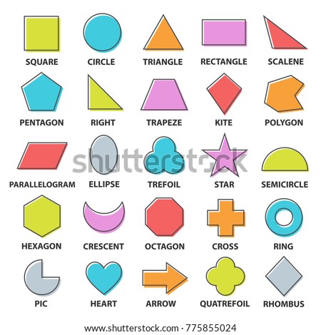 Different Shapes Of Objects