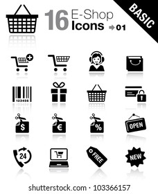 Basic - Shopping icons