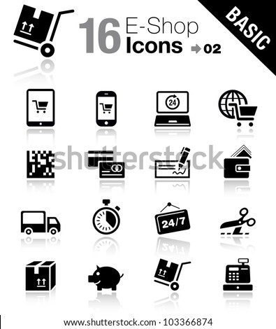Basic - Shopping icons