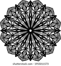 boceto básico de la cultura mandala