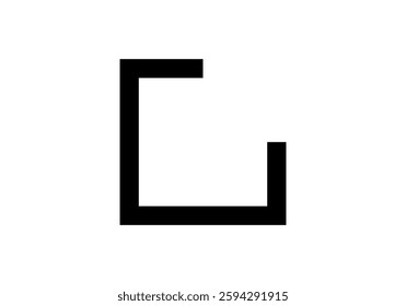 A basic square checkbox icon with a simple design, ideal for user interface elements.