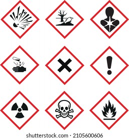 Basic started pack Danger icons