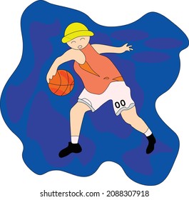 Basic technique of playing basketball