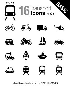 Basic - Transportation icons