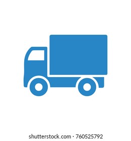 Basic truck delivery icon