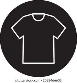 Basic T-Shirt Vector Fashion Icon