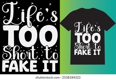 Basic Typhography T-Shirt Design for print a shirt 
