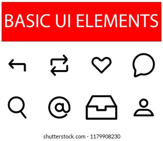 Basic ui elements