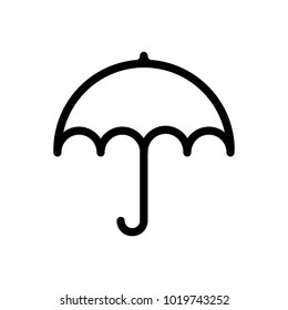 Basic Umbrella Icon
