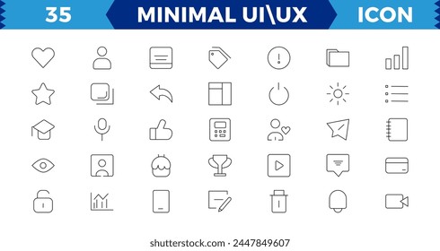  Basic User Interface Essential Set,Mega set of ui ux icon set, user interface iconset collection,
