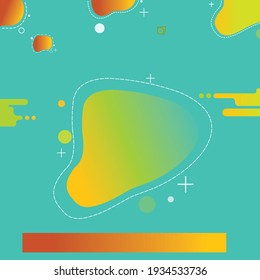 Basic vector illustration design, social media post banner background template, abstract, unique, geometric. which can be edited. 4000 x 4000 pixel perfect.