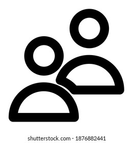 Basic Vector Singer Icon Outline