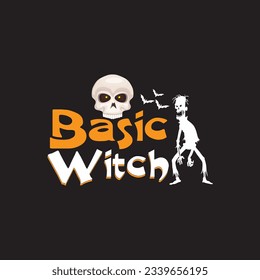 Design-Grafik für Basic-Hexen-T-Shirts